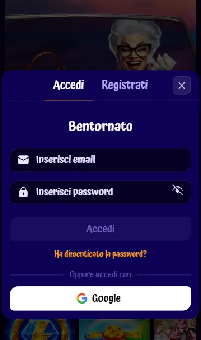 Spin Granny Casino login - sign in to your account