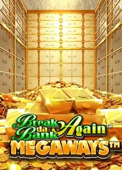 Megaways bank heist - break the vault for big cash.