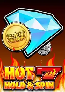 Hot sevens with hold-and-spin rounds - lock symbols, grow prizes.